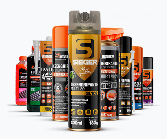 Novos produtos Sieger