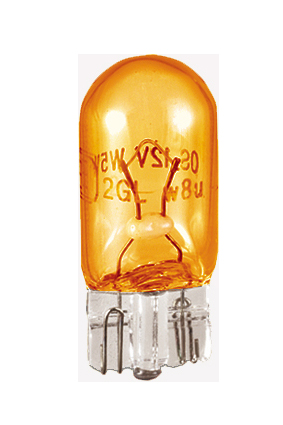 LÂMPADA BASE VIDRO AMARELA 12V - 5W (PINGAO) - 02827 NA LÂMPADA BASE VIDRO AMARELA 12V - 5W (PINGAO) - 02827 NA