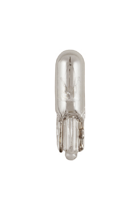 LÂMPADA BASE DE VIDRO 12V - 1, 2W (PINGUINHO) - 02721 T5 LÂMPADA BASE DE VIDRO 12V - 1, 2W (PINGUINHO) - 02721 T5