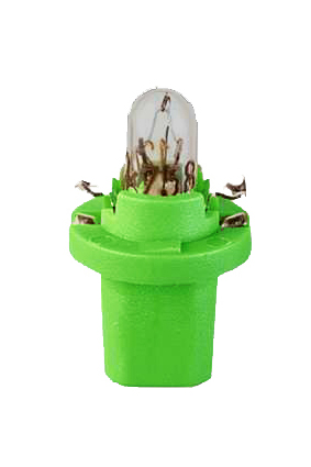 LÂMPADA C/ SOQUETE VERDE LIMAO 12V - 2W - 02722 MF LÂMPADA C/ SOQUETE VERDE LIMAO 12V - 2W - 02722 MF