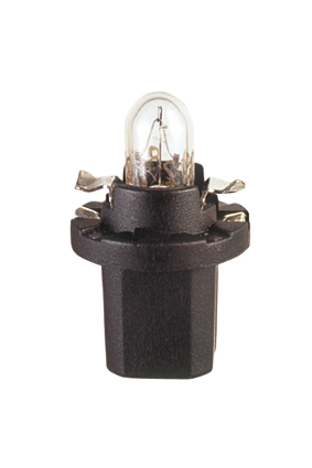 LÂMPADA C/ SOQUETE PRETO 12V - 1, 2W - 02721 MF LÂMPADA C/ SOQUETE PRETO 12V - 1, 2W - 02721 MF