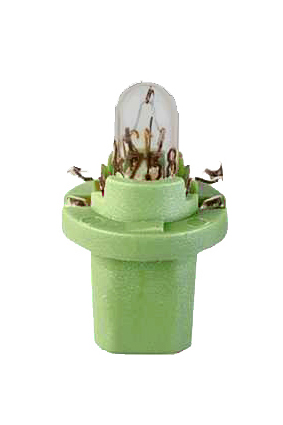 LÂMPADA C/ SOQUETE VERDE CLARO 12V - 2W - 02722 MFX LÂMPADA C/ SOQUETE VERDE CLARO 12V - 2W - 02722 MFX